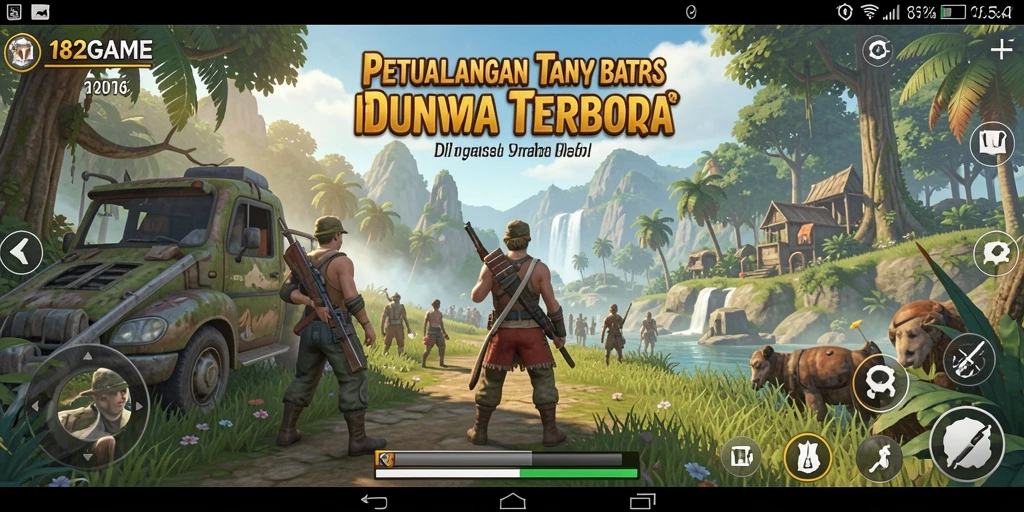 Gameplay menakjubkan dalam dunia terbuka yang luas.
