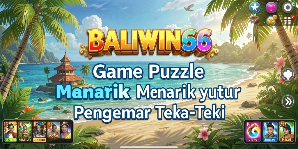 Screenshot gameplay BALIWIN66 menunjukkan tantangan puzzle yang menarik.