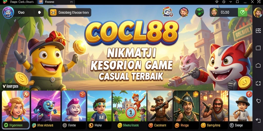 Screenshot gameplay COCOL88 yang menunjukkan keseruan permainan.