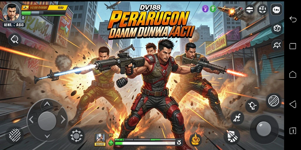Gameplay DV188 yang seru dan mendebarkan.