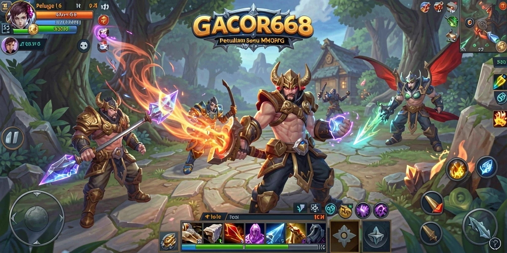 Tampilan gameplay seru dari GACOR668 yang penuh aksi dan strategi.