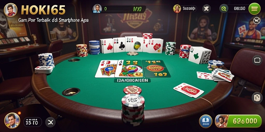 Gameplay HOKI65 yang seru dan interaktif dalam bermain poker.