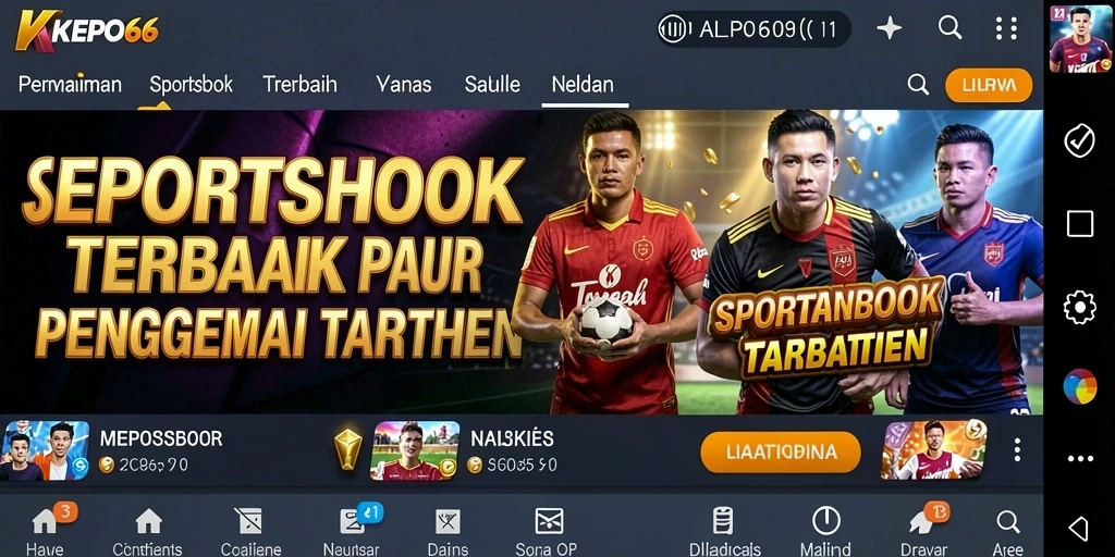 Tampilan gameplay KEPO66 yang mengasyikkan dengan berbagai pilihan taruhan.