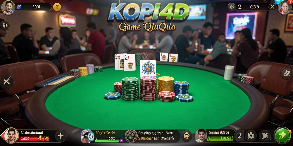 Tampilan gameplay seru dalam KOPI4D yang menantang.