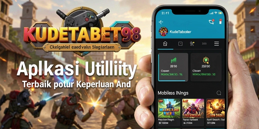 Tampilan aplikasi KUDETABET98 yang sederhana dan efektif.
