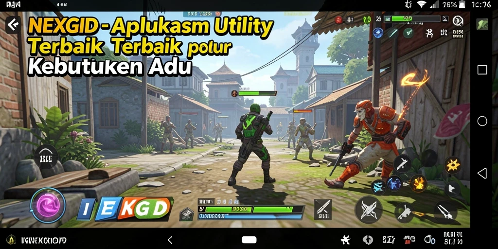 Tampilan antarmuka utama NEXGID yang user-friendly.