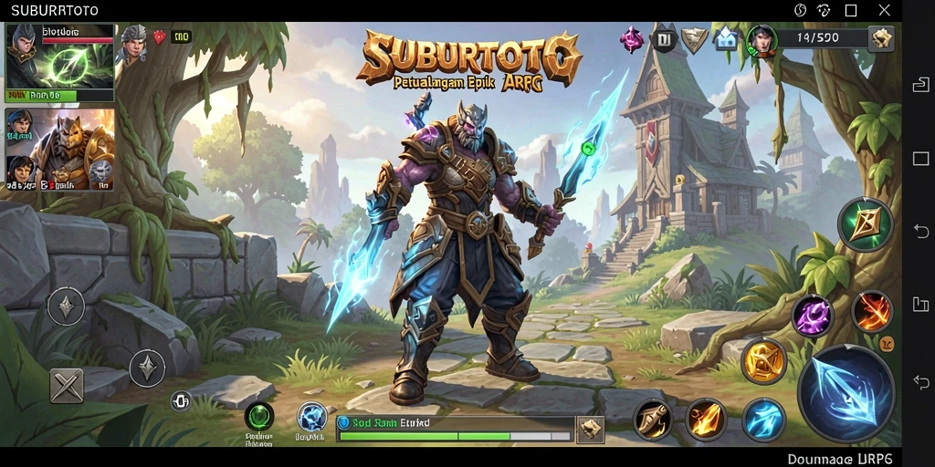 Tampilan seru dari gameplay SUBURTOTO yang memikat.