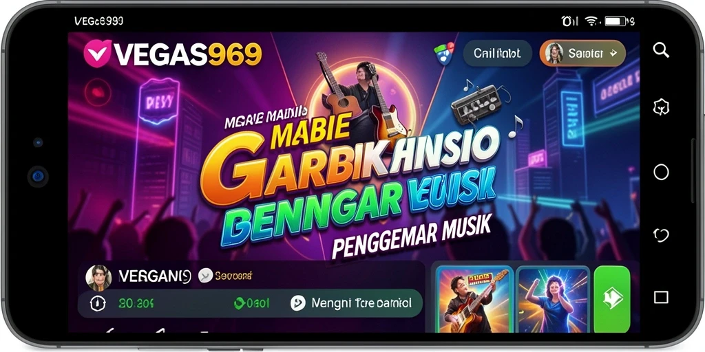 Tampilan antarmuka gameplay yang interaktif di VEGAS969.