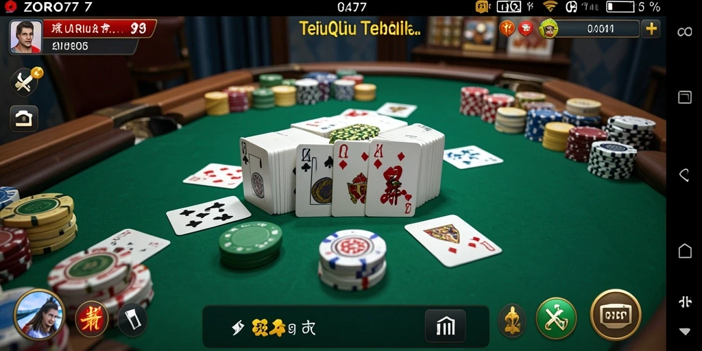 Tampilan gameplay QiuQiu yang menarik di ZORO77.